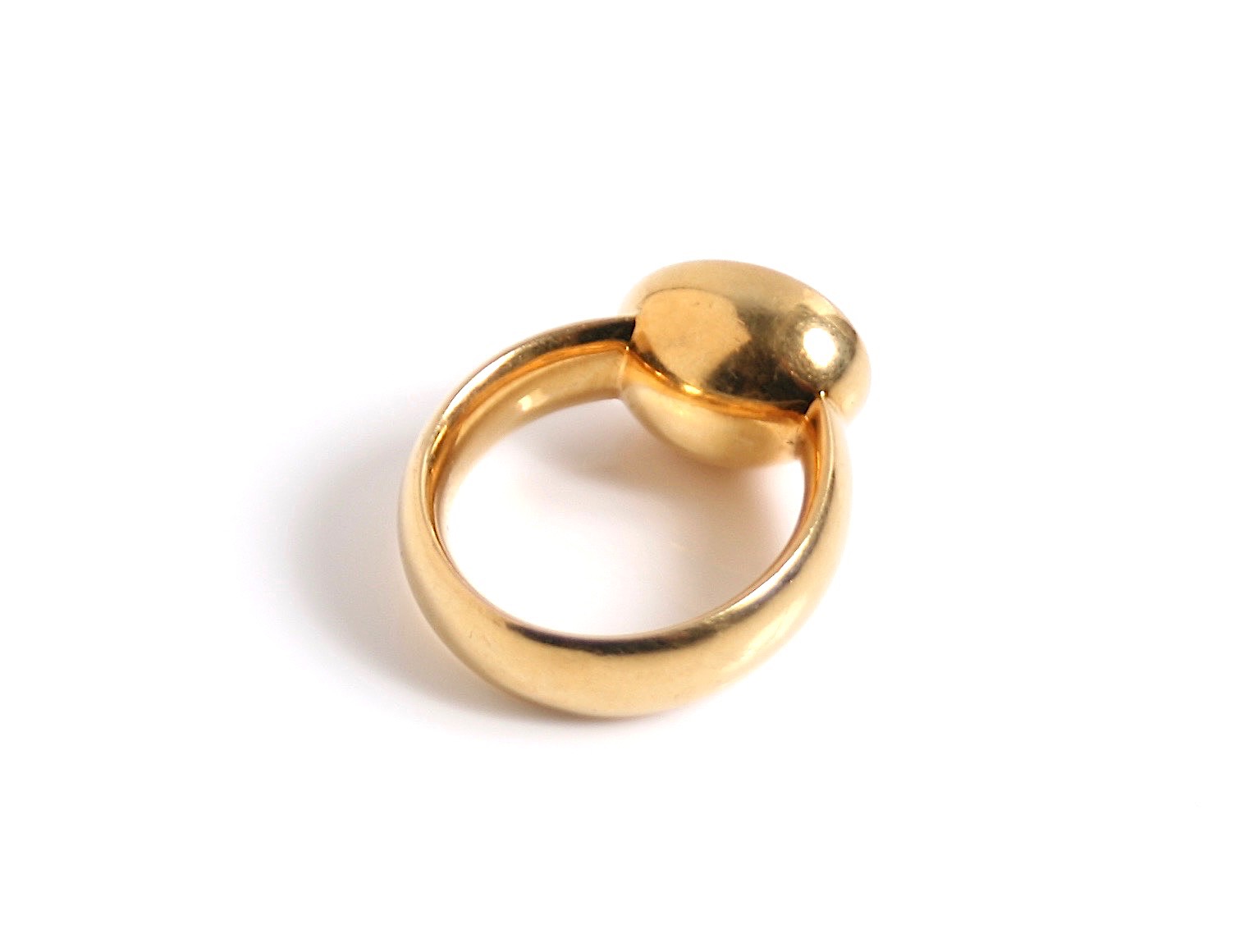 Georg Jensen 18k Gold Ring Denmark Poul Hansen