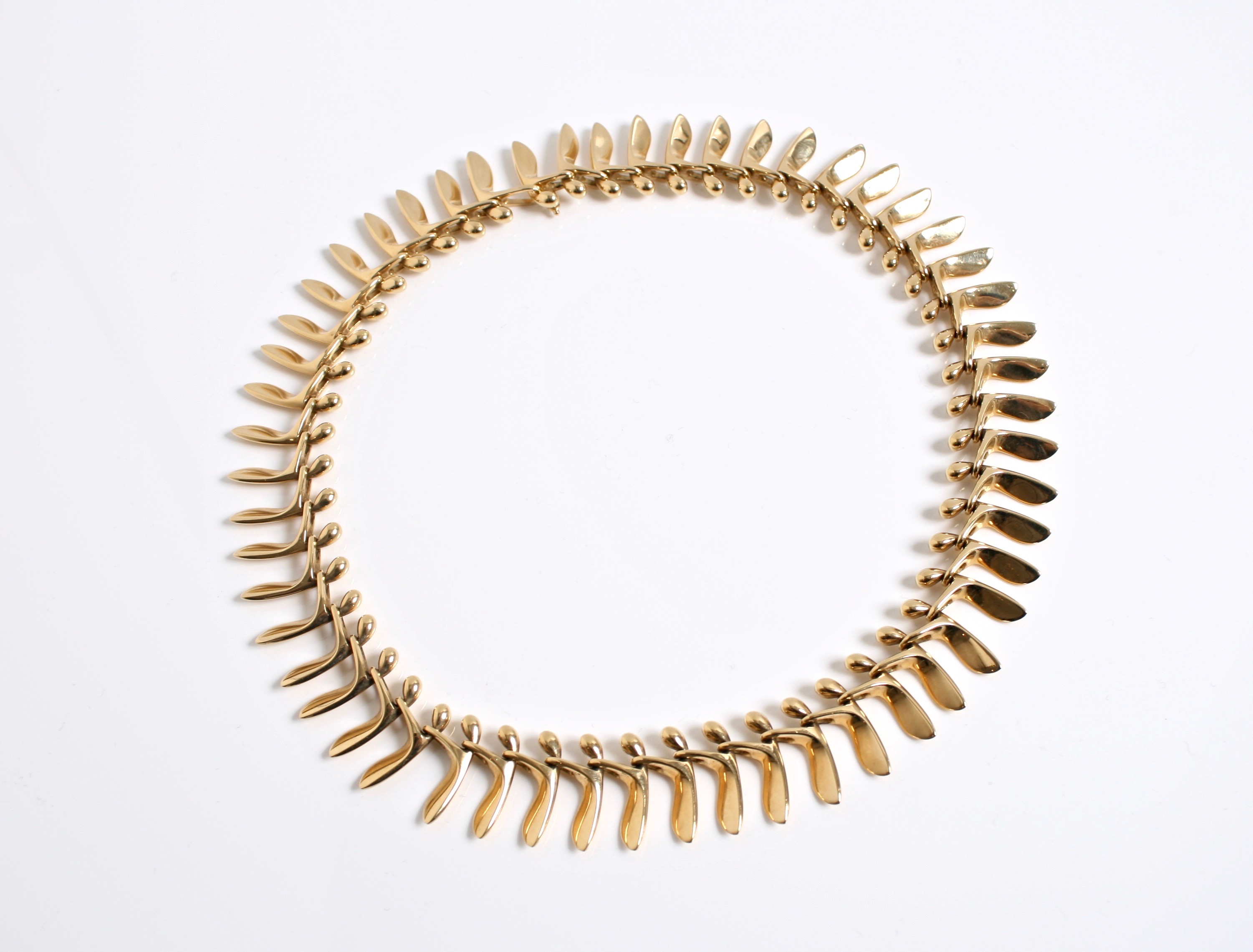 Georg Jensen gold necklace