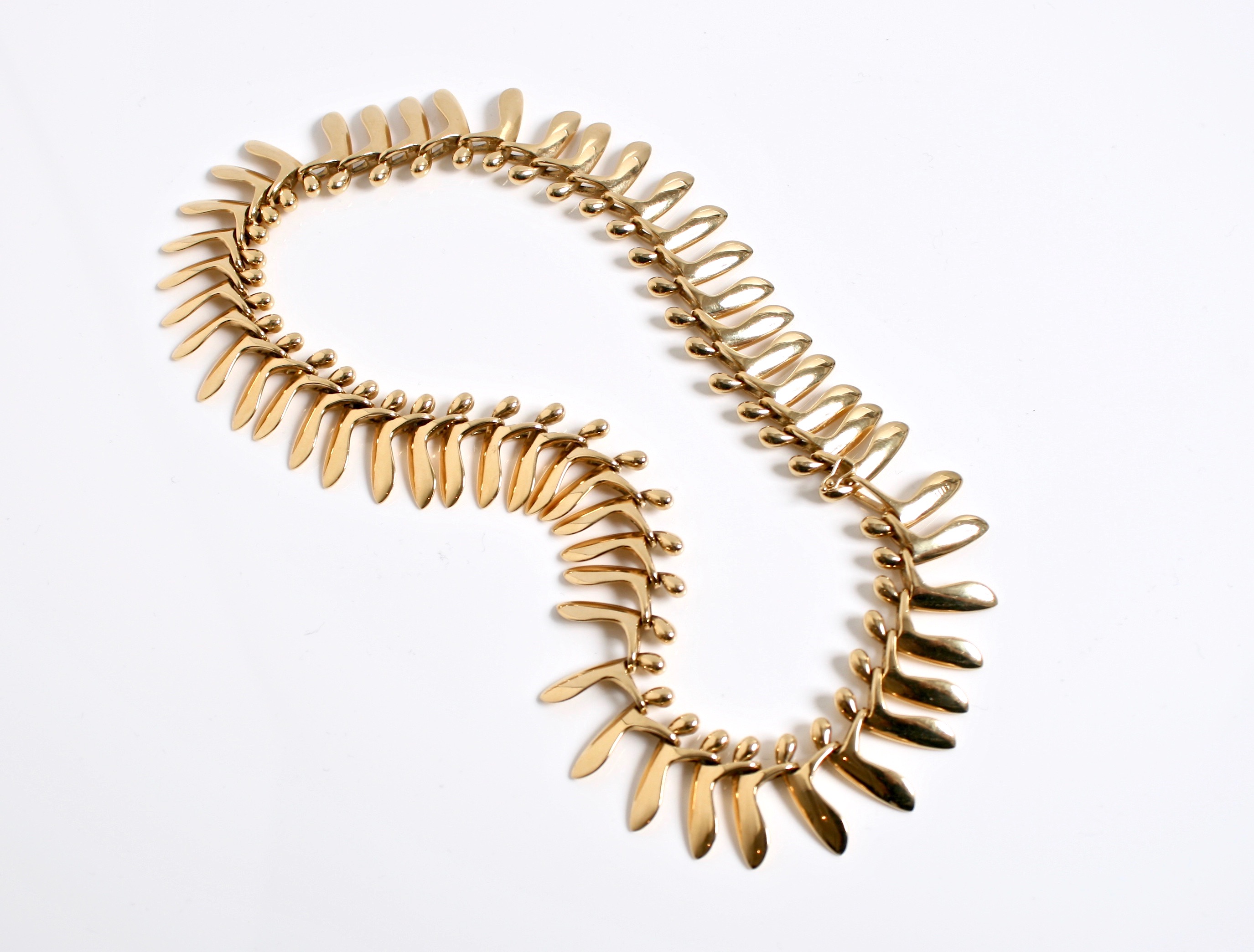 gold-sycamore-pod-necklace-georg jensen