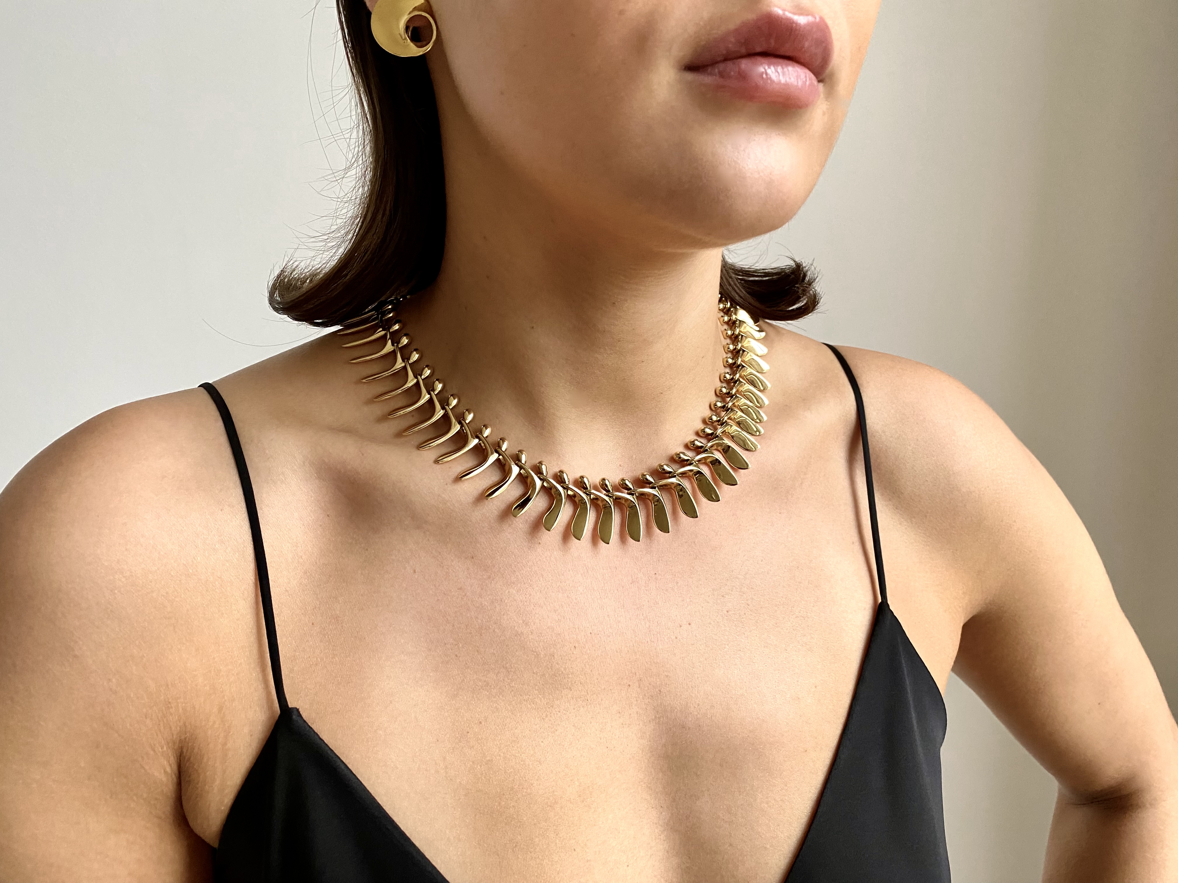 gold-sycamore-pod-necklace-georg jensen