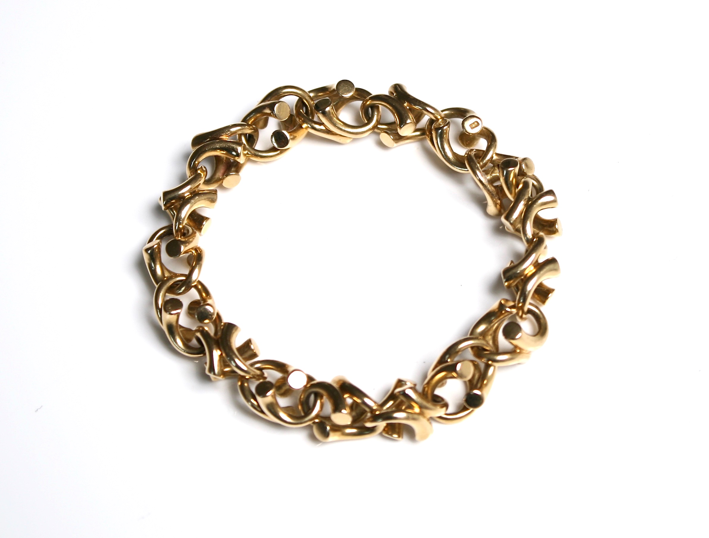 18k-gold-magic-bracelet-designed-by-Regitz-Overgaard-for-Georg-Jensen-Denmark