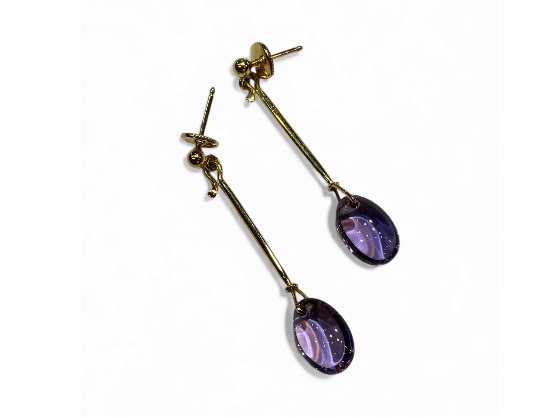 Discover the exquisite Georg Jensen Gold & Amethyst Earrings, a perfect blend of luxury and elegance. Crafted with high-quality gold and stunning amethyst, these earrings are a statement piece for any occasion. Elevate your jewelry collection today!