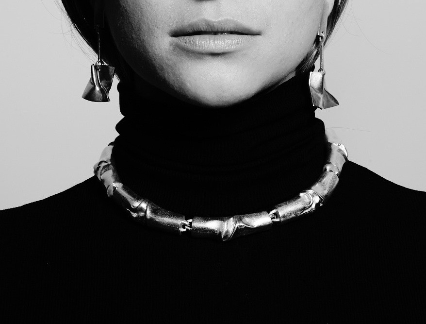 "Rare" Original Vintage Necklace Sterling Silver 925s Designed by Bjorn Weckstrom for Lapponia Finland c.1976 Y7 "Saturnian Spheres" 42cm Long Weight 155 grams  Lapponia Necklace Silver Bjorn Weckstrom, Lapponia Jewellery, Lapponia shop, Bjorn Weckstrom Jewellery, Finnish Jewellery, Scandinavian Jewellery