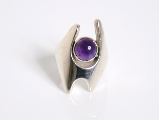 Henning Koppel Amethyst Ring