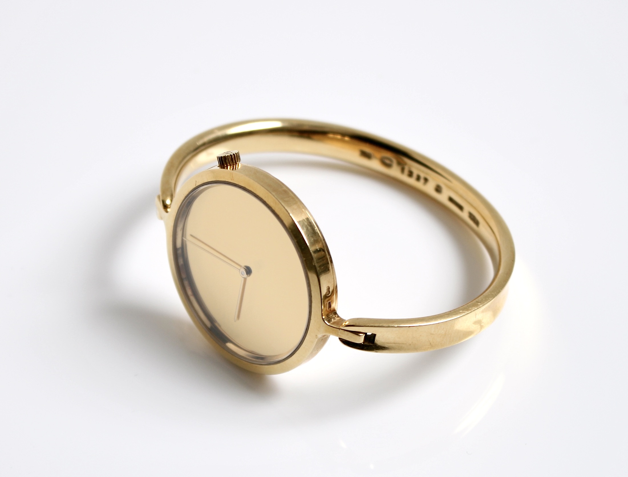 GEORG JENSEN TORUN GOLD WATCH No 1337 at Grasilver.com, Buy "Original Rare" Georg Jensen Solid 18k Gold Watch Designed by Vivianna Torun Bulow-Hube Made in Denmark c.1960. , Comes in Original Box